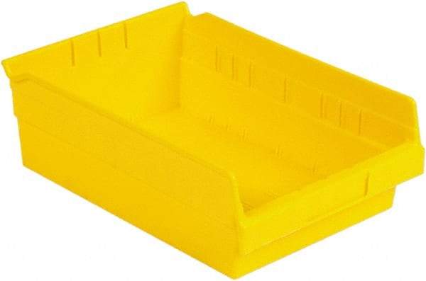 LEWISBins+ - 11-5/8" Deep, Yellow Hopper Shelf Bin - 4" High x 8-3/8" Wide x 11-5/8" Long - Top Tool & Supply