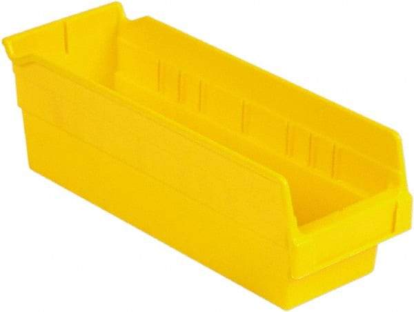 LEWISBins+ - 11-5/8" Deep, Yellow Hopper Shelf Bin - 4" High x 4-1/8" Wide x 11-5/8" Long - Top Tool & Supply