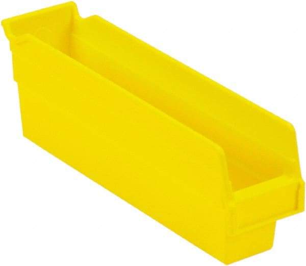 LEWISBins+ - 11-5/8" Deep, Yellow Hopper Shelf Bin - 4" High x 2-3/4" Wide x 11-5/8" Long - Top Tool & Supply