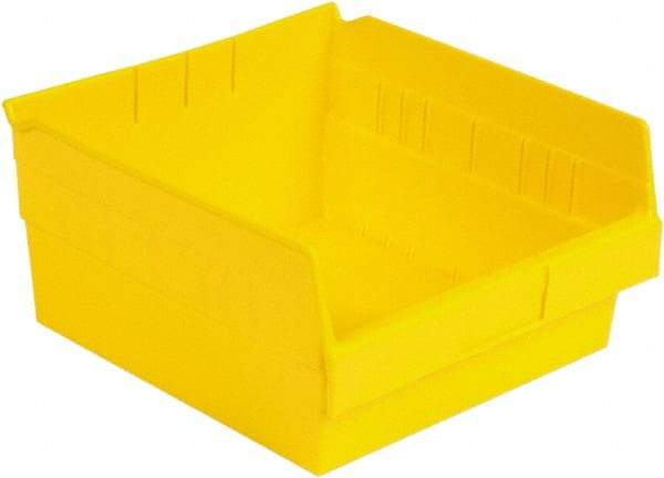 LEWISBins+ - 11-5/8" Deep, Yellow Hopper Shelf Bin - 6" High x 11-1/8" Wide x 11-5/8" Long - Top Tool & Supply