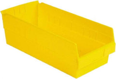 LEWISBins+ - 17-7/8" Deep, Yellow Hopper Shelf Bin - 6" High x 8-3/8" Wide x 17-7/8" Long - Top Tool & Supply