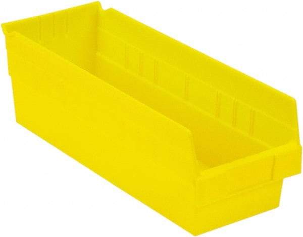 LEWISBins+ - 17-7/8" Deep, Yellow Hopper Shelf Bin - 6" High x 6-5/8" Wide x 17-7/8" Long - Top Tool & Supply