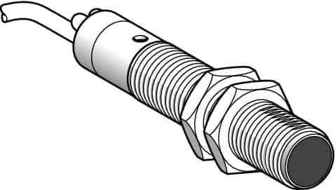 Telemecanique Sensors - Cable Connector, 15m Nominal Distance, Shock and Vibration Resistant, Through Beam Photoelectric Sensor - 24 to 240 VAC/VDC, 25 Hz, Brass, 97mm Long x 18mm Wide x 7 Inch High - Top Tool & Supply