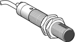 Telemecanique Sensors - Cable Connector, 15m Nominal Distance, Shock and Vibration Resistant, Through Beam Photoelectric Sensor - 24 to 240 VAC/VDC, 25 Hz, Brass, 97mm Long x 18mm Wide x 7 Inch High - Top Tool & Supply