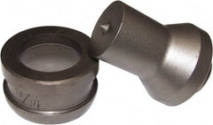 Cleveland Steel Tool - 3/4 Inch Long x 11/16 Inch Diameter Round Ironworker Die - 3/4 Inch Head Height - Top Tool & Supply