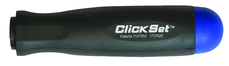 31 in-lb/3.5 Nm ClickSet Handle with T/IP15 Star Blade - Top Tool & Supply