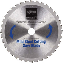 Fein - Wet & Dry-Cut Saw Blades Blade Diameter (Inch): 7-1/4 Blade Material: Carbide-Tipped - Top Tool & Supply