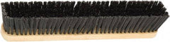 Harper Brush - 18" Medium Duty Polypropylene Push Broom - 2-7/8" Bristle Length, Wood Block, Bolt-On Handle Connection, Handle Sold Separately - Top Tool & Supply