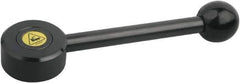 KIPP - M6, Steel Threaded Hole Adjustable Clamping Handle - 118.5mm OAL, 23mm High - Top Tool & Supply