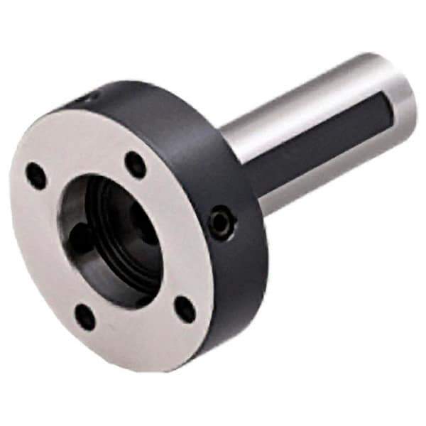 Iscar - SS32 Outside Modular Connection, 35mm Hole Diam, SS to CAT Straight Shank Adapter - 20mm Projection, 70mm Nose Diam, Through Coolant - Exact Industrial Supply