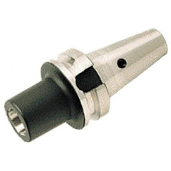 Iscar - BT50 Outside Taper, MT4 Inside Taper, BT to Morse Taper Adapter - 70mm Projection, 63mm Nose Diam - Exact Industrial Supply