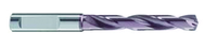 10.6mm Dia. - Carbide HP 5xD Drill-140° Point-Coolant-Firex-Notch Shank - Top Tool & Supply