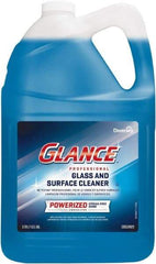 Diversey - 1 Gal Bottle Ammonia Glass Cleaner - Use on Countertops, Glass, Mirrors, Sinks, Stainless Steel, Washable Surfaces - Top Tool & Supply