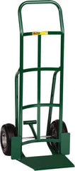 Little Giant - 800 Lb Capacity 47" OAH Hand Truck - 13-1/2 x 16" Base Plate, Continuous Handle, Steel, Pneumatic Wheels - Top Tool & Supply