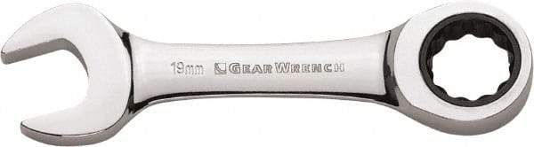 GearWrench - 15/16" 12 Point Combination Wrench - Chrome Vanadium Steel, Full Polish Finish - Top Tool & Supply