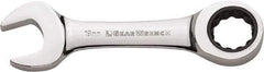 GearWrench - 14mm 12 Point Combination Wrench - Chrome Vanadium Steel, Full Polish Finish - Top Tool & Supply