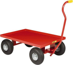 Little Giant - 1,200 Lb Capacity Steel Wagon Truck - Steel Deck, 24" OAW - Top Tool & Supply