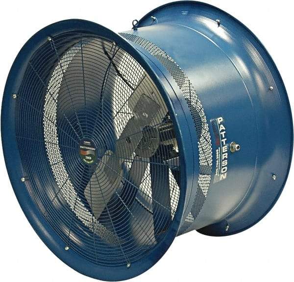 Patterson Fan - 30" Blade, 1 hp, 12,000 CFM, Industrial Circulation Fan - Suspension, 208-230/460 Volts, 1 Speed - Top Tool & Supply