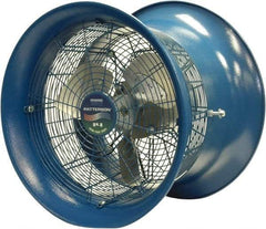 Patterson Fan - 14" Blade, 1/4 hp, 2,600 CFM, Industrial Circulation Fan - Suspension, 208-230/460 Volts, 1.5-1.4/.7 Amps, 1 Speed - Top Tool & Supply