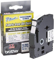 Brother - 1/2" Wide x 108" Long, White Label Tape - For Label Maker - Top Tool & Supply