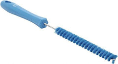 Vikan - 0.6" Diam Polyester Tube Brush - 12.2031" OAL, 6-1/2" Head Length, Polypropylene Handle - Top Tool & Supply