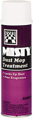 Misty - Aerosol Dust Mop Treatment - Use on Asphalt, Cement, Concrete, Ceramic, Laminates, Finished Wood, Linoleum, Vinyl, Terrazzo, Rubber, Vinyl Composite Tile (VCT) - Top Tool & Supply