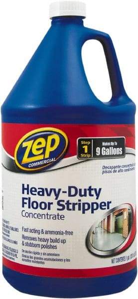 ZEP Commercial - 1 Gal Bottle Stripper - Use on Floors - Top Tool & Supply