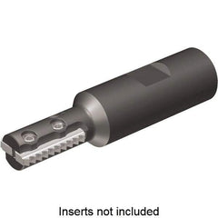 Kennametal - 0.59" Cut Diam, 1.18" Max Depth of Cut, 3/4" Shank Diam, Indexable Thread Mill - Insert Style TM24, 24mm Insert Size, 1 Insert, Toolholder Style TM24, 3.39" OAL - Top Tool & Supply