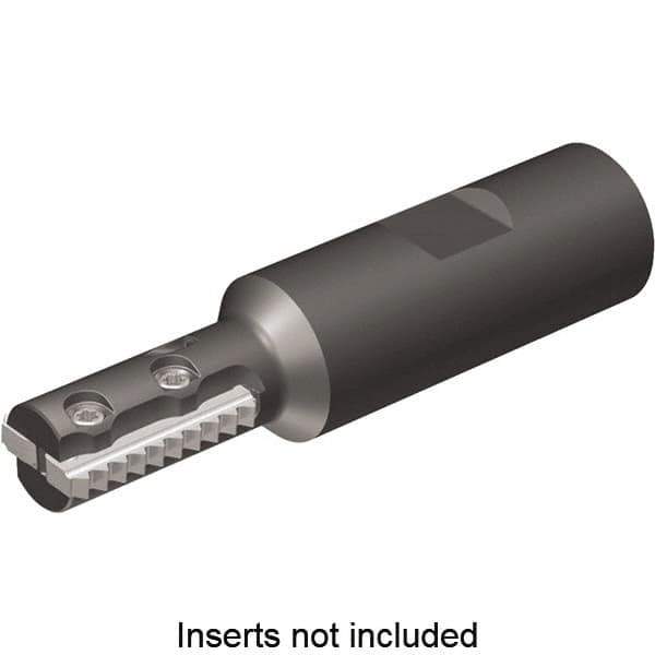 Kennametal - 0.53" Cut Diam, 1.02" Max Depth of Cut, 3/4" Shank Diam, Indexable Thread Mill - Insert Style TM24, 24mm Insert Size, 1 Insert, Toolholder Style TM24, 3.27" OAL - Top Tool & Supply