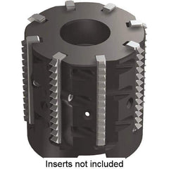 Kennametal - 1.54" Cut Diam, 1.26" Max Depth of Cut, 1/2" Arbor Hole Diam, Indexable Thread Mill - Insert Style TM25, 25mm Insert Size, 5 Inserts, Toolholder Style TMS25, 1.26" OAL - Top Tool & Supply