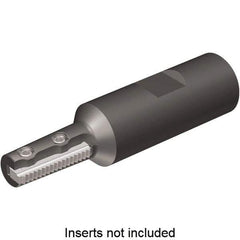 Kennametal - 0.45" Cut Diam, 1.02" Max Depth of Cut, 3/4" Shank Diam, Indexable Thread Mill - Insert Style TMT24, 24mm Insert Size, 1 Insert, Toolholder Style TMT24, 3.23" OAL - Top Tool & Supply