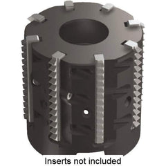 Kennametal - 45mm Cut Diam, 48mm Max Hole Depth, 22mm Arbor Hole Diam, Indexable Thread Mill - Insert Style TMT40, 40mm Insert Size, 6 Inserts, Toolholder Style TMST40, 48mm OAL - Top Tool & Supply