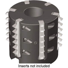 Kennametal - 2.48" Cut Diam, 2" Max Depth of Cut, 1" Arbor Hole Diam, Indexable Thread Mill - Insert Style TM41, 41mm Insert Size, 6 Inserts, Toolholder Style TMS41, 2" OAL - Top Tool & Supply