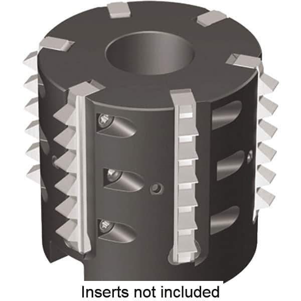 Kennametal - 2.09" Cut Diam, 2" Max Depth of Cut, 3/4" Arbor Hole Diam, Indexable Thread Mill - Insert Style TM41, 41mm Insert Size, 5 Inserts, Toolholder Style TMS41, 2" OAL - Top Tool & Supply