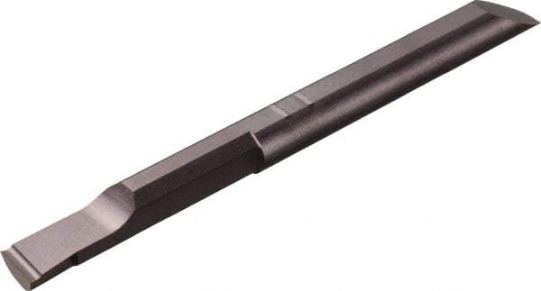 Kyocera - 2mm Min Bore Diam, 8mm Max Bore Depth, 2mm Shank Diam, Boring Bar - 0.00315" Corner Radius, Right Hand Cut, Solid Carbide - Exact Industrial Supply