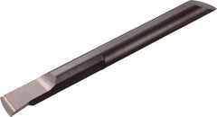 Kyocera - 5.5mm Min Bore Diam, 25mm Max Bore Depth, 5mm Shank Diam, Boring Bar - 0.00315" Corner Radius, Right Hand Cut, Solid Carbide - Exact Industrial Supply