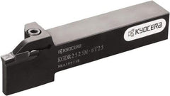 Kyocera - KGD, External, Right Hand, 9.9822mm Max Depth of Cut, 3 to 4mm Groove Width, Indexable Grooving Tool Holder - Multiple Insert Compatibility, 1" Shank Height, 1" Shank Width, 5.9" OAL - Top Tool & Supply