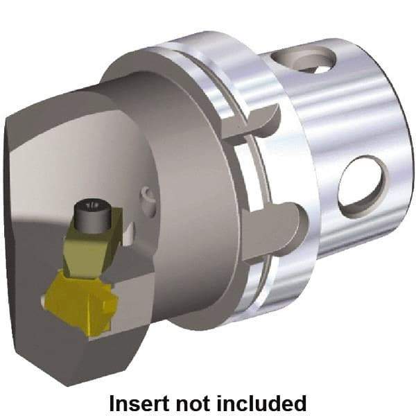 Kennametal - Insert Style NG 6L, 100mm Head Length, Right Hand Cut, Internal/External Modular Threading Cutting Unit Head - System Size KM4X100, 63mm Center to Cutting Edge, Series NE - Top Tool & Supply