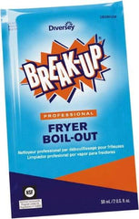 Break-Up - 2 oz Packet Cleaner/Degreaser - Liquid, Disinfectant, Unscented - Top Tool & Supply