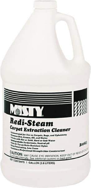 Misty - 1 Gal Bottle Carpet Cleaner - Pleasant Scent, Use on Carpet & Upholstery - Top Tool & Supply