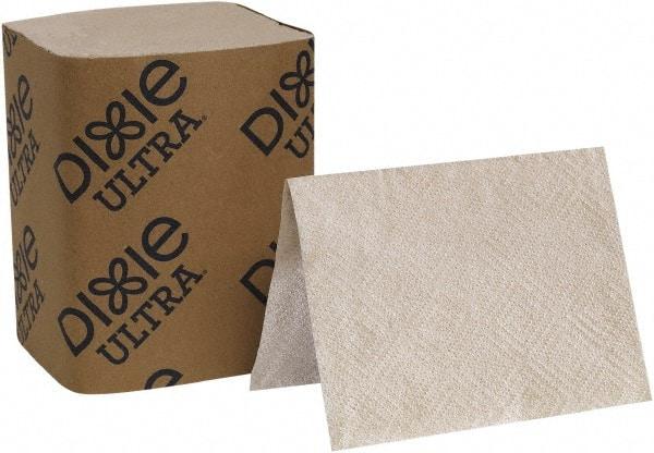 Georgia Pacific - 5" Long x 6-1/2" Wide, Paper Napkins - 2 Ply, Brown - Top Tool & Supply