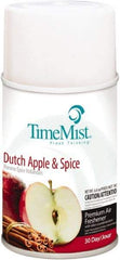 TimeMist - 6.6 oz Air Freshener Dispenser Canister Refill - Apple Spice, Compatible with TimeMist Metered Fragrance Dispensers - Top Tool & Supply