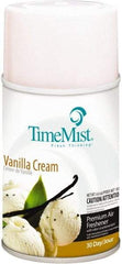 TimeMist - 6.6 oz Air Freshener Dispenser Canister Refill - Vanilla, Compatible with TimeMist Metered Fragrance Dispensers - Top Tool & Supply