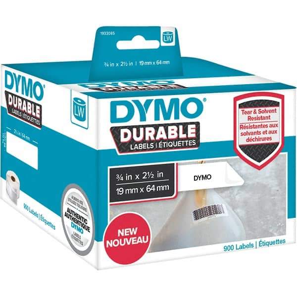 Dymo - Labels, Ribbons & Tapes Type: Barcode Labels Color: White - Top Tool & Supply