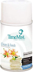 TimeMist - 6.6 oz Air Freshener Dispenser Canister Refill - Clean/Fresh, Compatible with TimeMist Metered Fragrance Dispensers - Top Tool & Supply