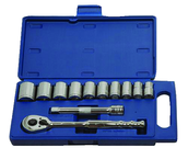 12 Piece - 1/2" Drive - 12 Point - Combination Kit - Top Tool & Supply