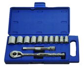 12 Piece - 1/2" Drive - 12 Point - Combination Kit - Top Tool & Supply