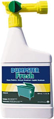 Suma - 32 oz Bottle Trash Can Deodorizer - Liquid, Floral Scent - Top Tool & Supply