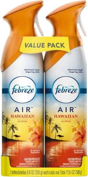 Febreze - 8.8 oz Aerosol Can Air Freshener - Liquid, Hawaiian Aloha Scent - Top Tool & Supply