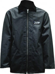 HexArmor - Size M Cut Resistant Jacket - Black, SuperFabric, Zipper Closure - Top Tool & Supply